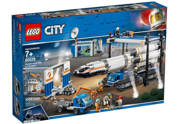 Конструктор LEGO City Збірка ракети і транспорт (60229)