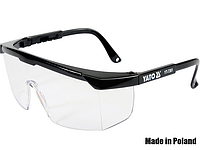 Очки защитные с боковой защитой Yato YT-7361