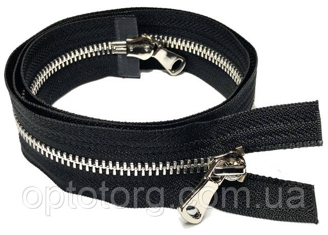 Блискавка металевий Нікель №5 ширина зуба 5мм оптом від optotorg.com.ua Блискавка металева кишенькова чорна №5 ширина зуба 5мм оптом від optotorg.com.ua