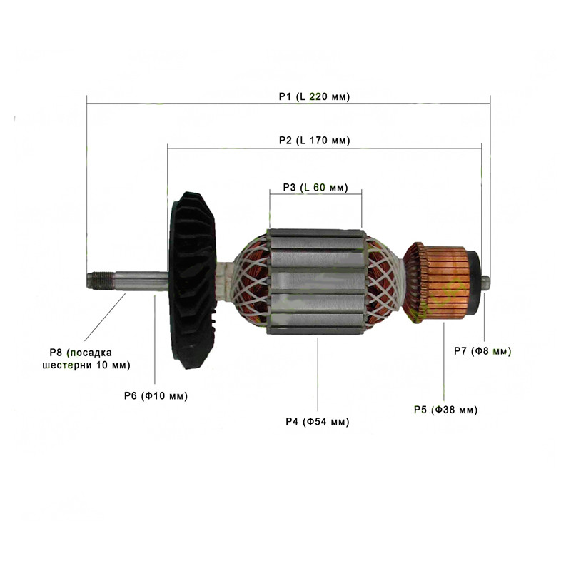 Якір на болгарку Stanley STGL2223 (220×54)