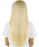 Слов'яне волосся на капсулах 50 см. Колір #blend, фото 6