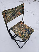 Стілець зі спинкою складаний для риболовлі, пікніка, кемпінгу, туризму, відпочинку на природі "Кемпінг" купити пром юа