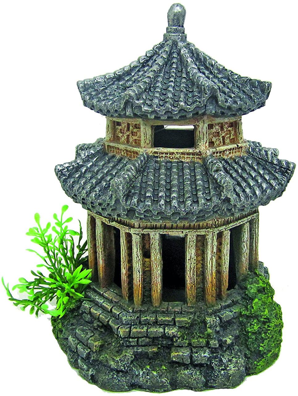 Декор в аквариум Японский храм 14*14*18 см Croci - фото 1 - id-p1369335101