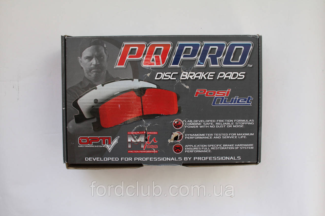 Передні колодки Ford Escape (для AWD - 1.5, 1.6, 2.0); Centric Posi Quiet Pro 500.16450, фото 1