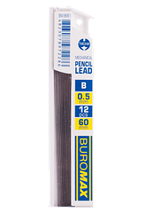 Грифелі для олівців 0,5 мм BM.8661 В (12шт в уп.) (12)
