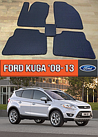 ЕВА коврики Форд Куга 2008-2013. EVA резиновые ковры на Ford Kuga