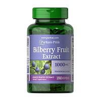 Екстракт чорниці Bilberry Fruit Extract тисячі mg (180капс.) Puritan's Pride