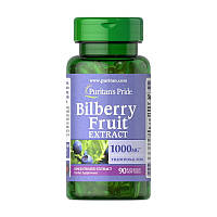 Екстракт черники Bilberry Fruit Extract 1000 mg (90капс.) Puritan's Pride