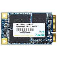 Жорсткий диск (SSD) mSATA 120GB Apacer AST220 (AP120GAST220-1)