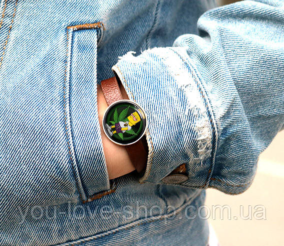 Браслет Сімпсони "Marihuanna" / The Simpsons, фото 1