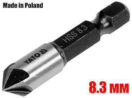 Зенкер по металу 8.3 мм Yato YT-44722
