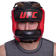 Боксерський шолом тренувальний UFC з бампером, фото 3