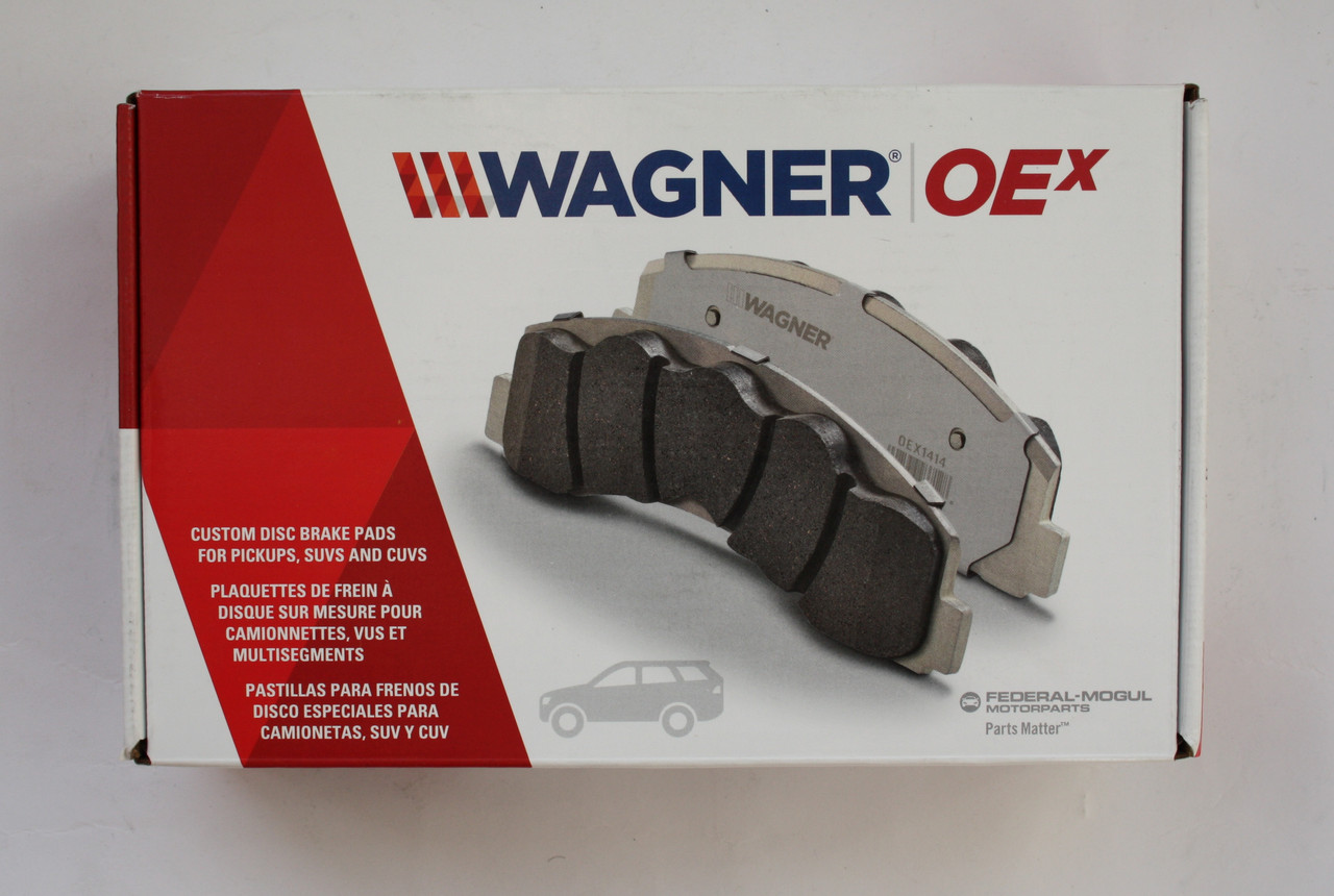 Задні колодки Ford Focus (з ручним гальмом стоянки); Wagner OEX1564, фото 1