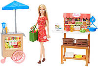 Кукла Барби Ферма и магазин Barbie Sweet Orchard Farm Farmers Market with Barbie
