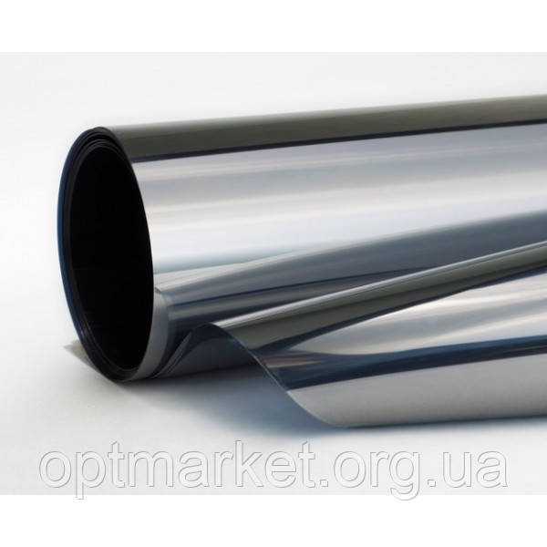 Сонцезахисна плівка дзеркальна для тонування вікон із затемненням до 70% (розмір 0,7х5,4 метра), Original, фото 1