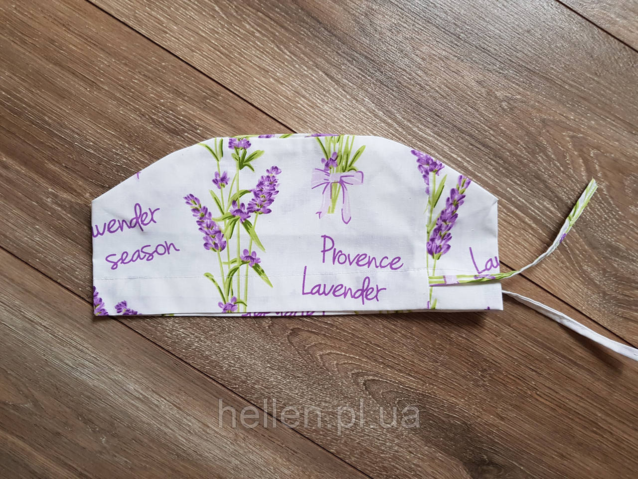 Принтована медична шапочка "Лаванда"