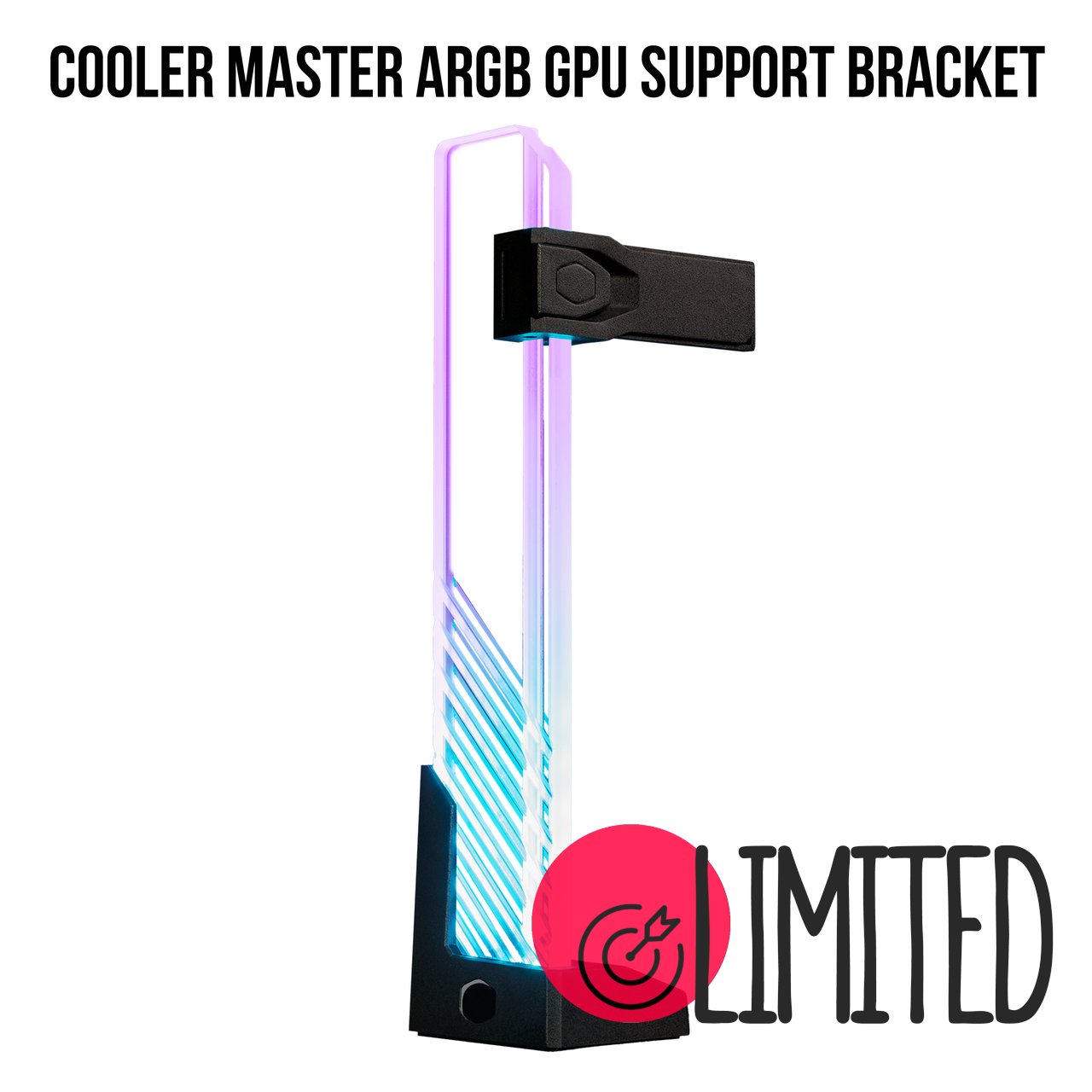 Кронштейн Cooler Master ARGB GPU Support Bracket (MCA-U000R-GSBTG-00)