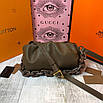 Жіноча шкіряна сумка клатч Bottega Veneta Боттега Венета, фото 8