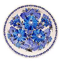 Декоративная тарелка "Роспись" 20 см. №5 глина, керамика