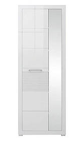 Шафа з дзеркалом в модульний передпокій Флеймс REG1L1D/20/7