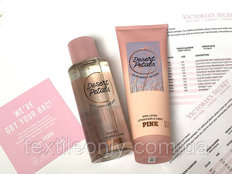 Лосьйон і спрей для тіла Victoria's Secret Pink DESERT PETALS 236/250 мл, фото 2