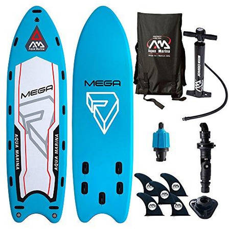 Надувна Sup дошка Aqua Marina Mega BT-18ME - груповий SUP, 5,5 метра, фото 1