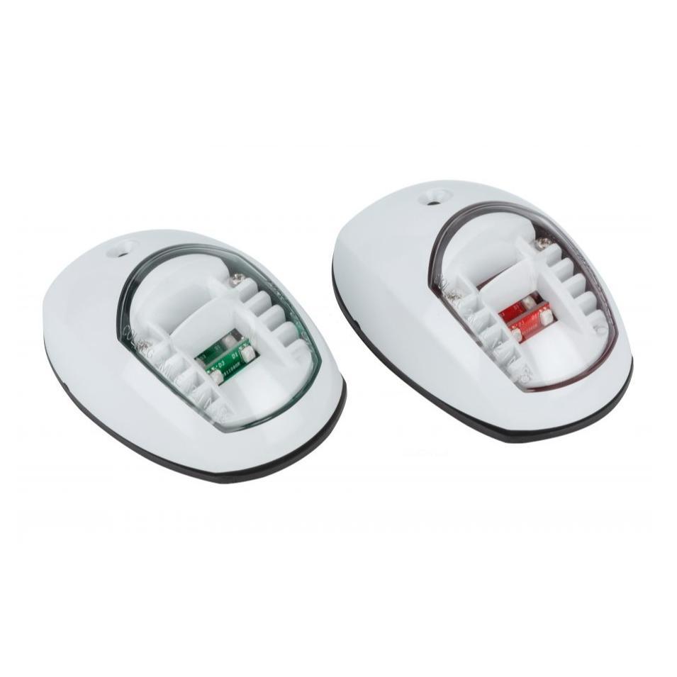 Пара навігаційних вогнів C91106PW-1 LED білий корпус
