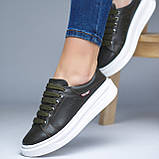 Жіночі кеди оливкова шкіра Run, фото 3