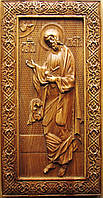 Ікона різна дерев'яна "Св. Муч. Андрій" 35х19 см
