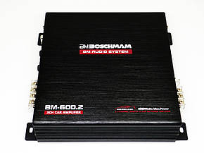 Автомобільний підсилювач звуку 4000 Вт Boschmann BM-600.2, фото 2