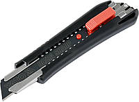 Нож, 18 мм, выдвижное лезвие, метал. направляющая, ULTRA SHARP SK2H YATO