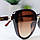 Сонцезахисні окуляри жіночі лисички 3685 Коричневі, фото 3