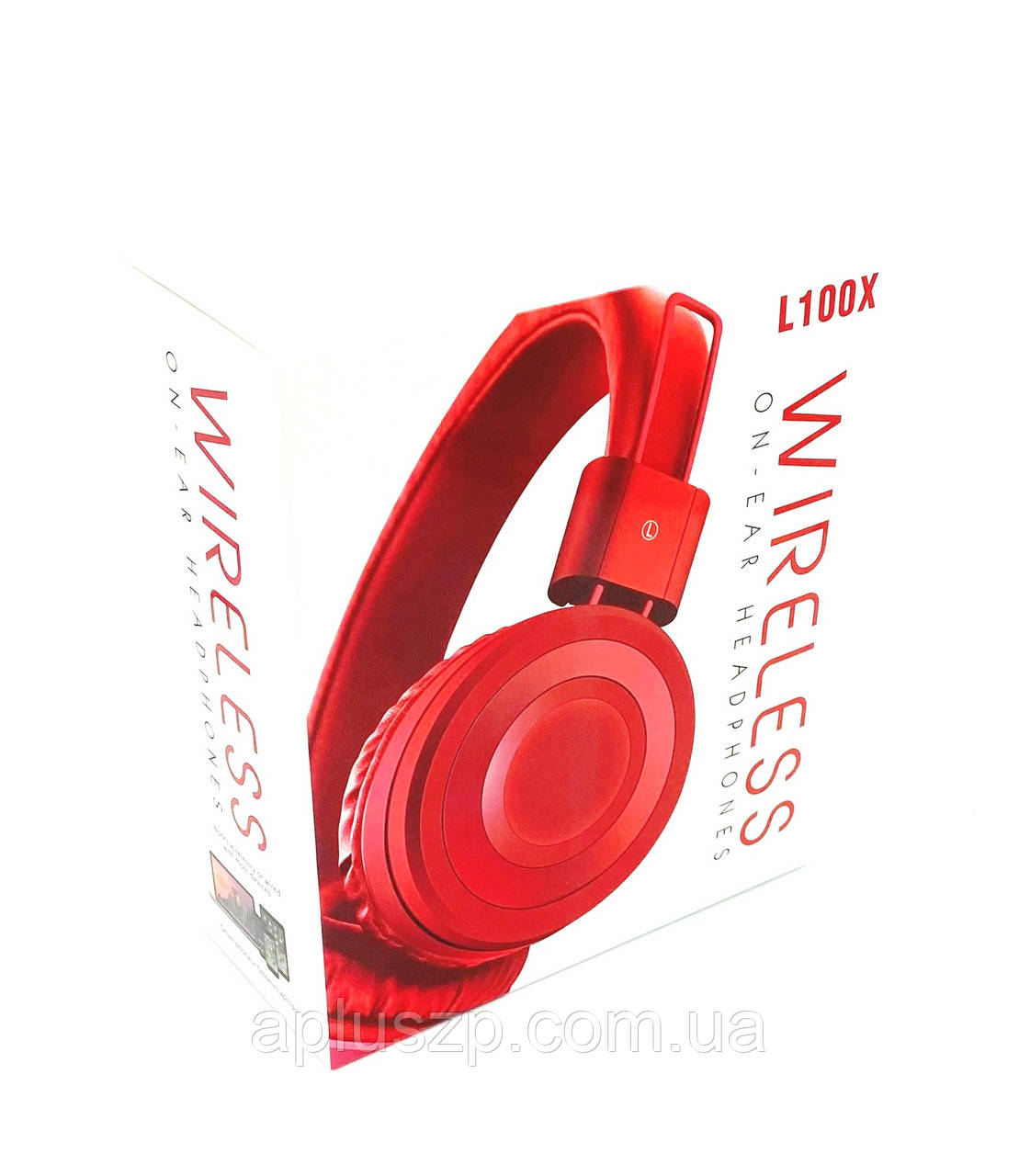 Навушники бездротові/Навушники Bluetooth DEEPBASS L100X Red