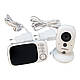 Відеоняня Baby Monitor VB603 3.2 Original JKR з датчиком звуку, нічне бачення + термометр, радіоняня, няня, фото 3