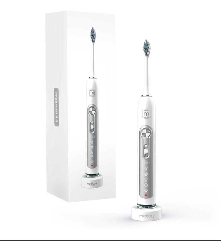 Ультразвукова зубна щітка MEDICA+ PROBRUSH 9.0 White (ULTASONIC) гарантія 1 рік
