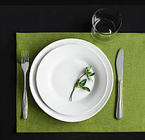 Підтарельники або сети на стіл комплект 4 шт 30*40 см, салатовий