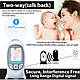 Відеоняня Baby Monitor VB 601 VB601 на акумуляторах із двостороннім зв'язком, мелодіями та термометром, фото 10
