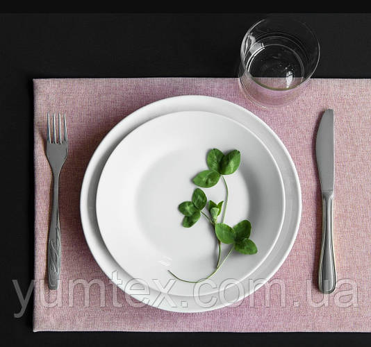 Купить Подтарельники или сеты на стол комплект 4 шт 30*40 см, розовый ...