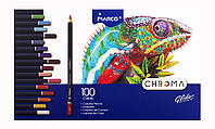 Набор цветных карандашей Marco Chroma Super Premium 100 цветов 8010-100