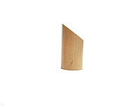 Скандинавский цилиндрический деревянный крючок (мебельный), wood Короткий
