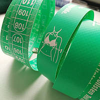 Вимірювальна стрічка для бюсту ( bra tape) зелена