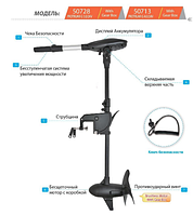 Електромотор Haswing Protruar G 4 л. с. 130lbs 24В