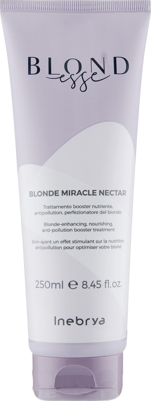 Маска для волосся відтінків блонд Inebrya Blondesse Blonde Miracle Nectar 250 мл.