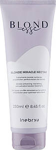 Маска для волосся відтінків блонд Inebrya Blondesse Blonde Miracle Nectar 250 мл.