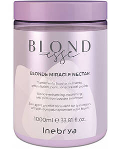 Маска для волосся відтінків блонд Inebrya Blondesse Blonde Miracle Nectar 1000 мл.