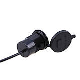 USB мото зарядка телефону для мото на кермо 2.1А, фото 8