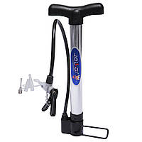 Насос підлоговий ручної для м'ячів,велосипедів JELLO JLA-112