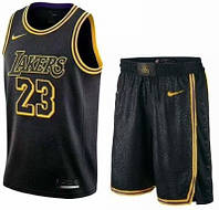 Черная баскетбольная форма Джеймс Леброн Nike James 23 Los Angeles Lakers