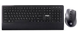 Комплект бездротовий (клавіатура, миша) Ergo KM-650 WL