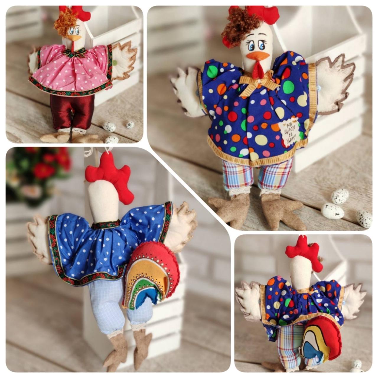 Великодній півник Господар , Н-35 см, великодній декор, кошик в подарунок., фото 1